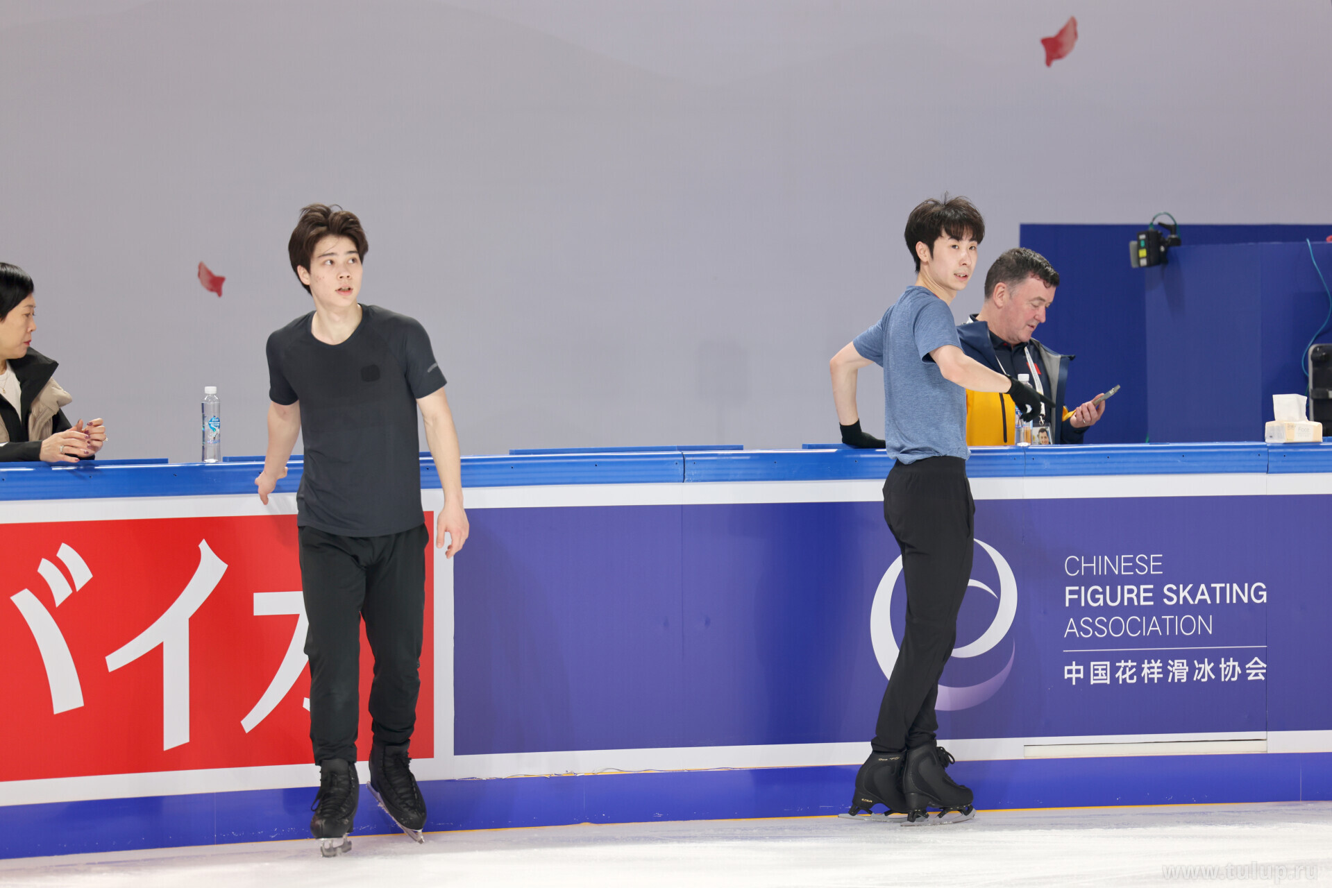 David Dai and Boyang Jin at ISU Grand Prix Cup of China 2023