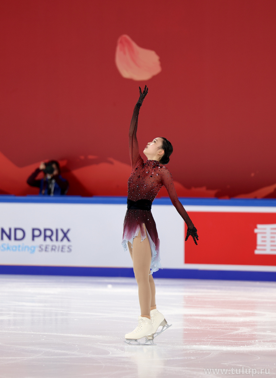 Beverly Zhu at ISU Grand Prix Cup of China 2023