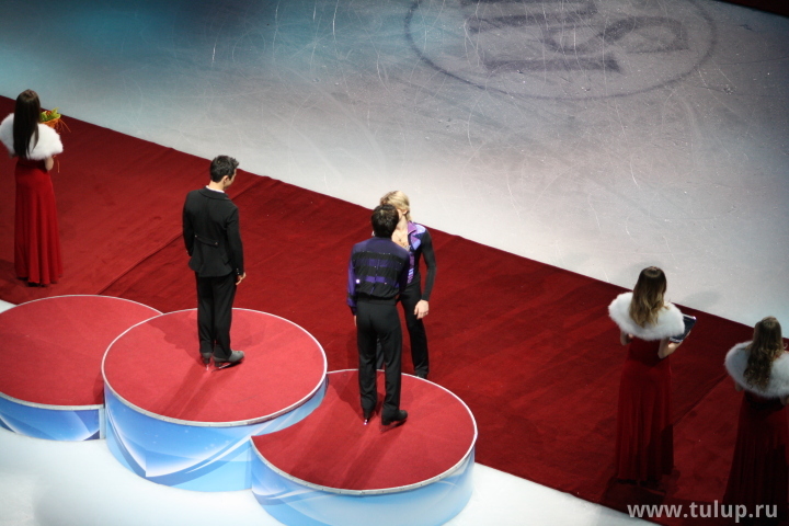 Патрик Чан, Такахико Козука и Артур Гачинский