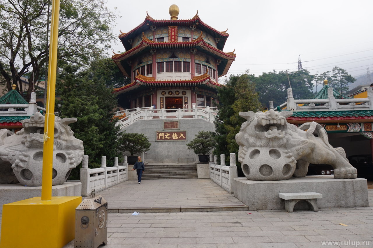 Огромные львы с жемчужинами во рту